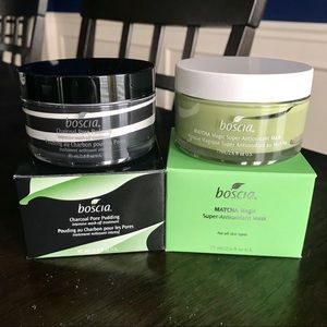 Boscia face mask duo: Pore Pudding, Matcha Magic
